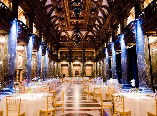 Illustrative ornate concert interior